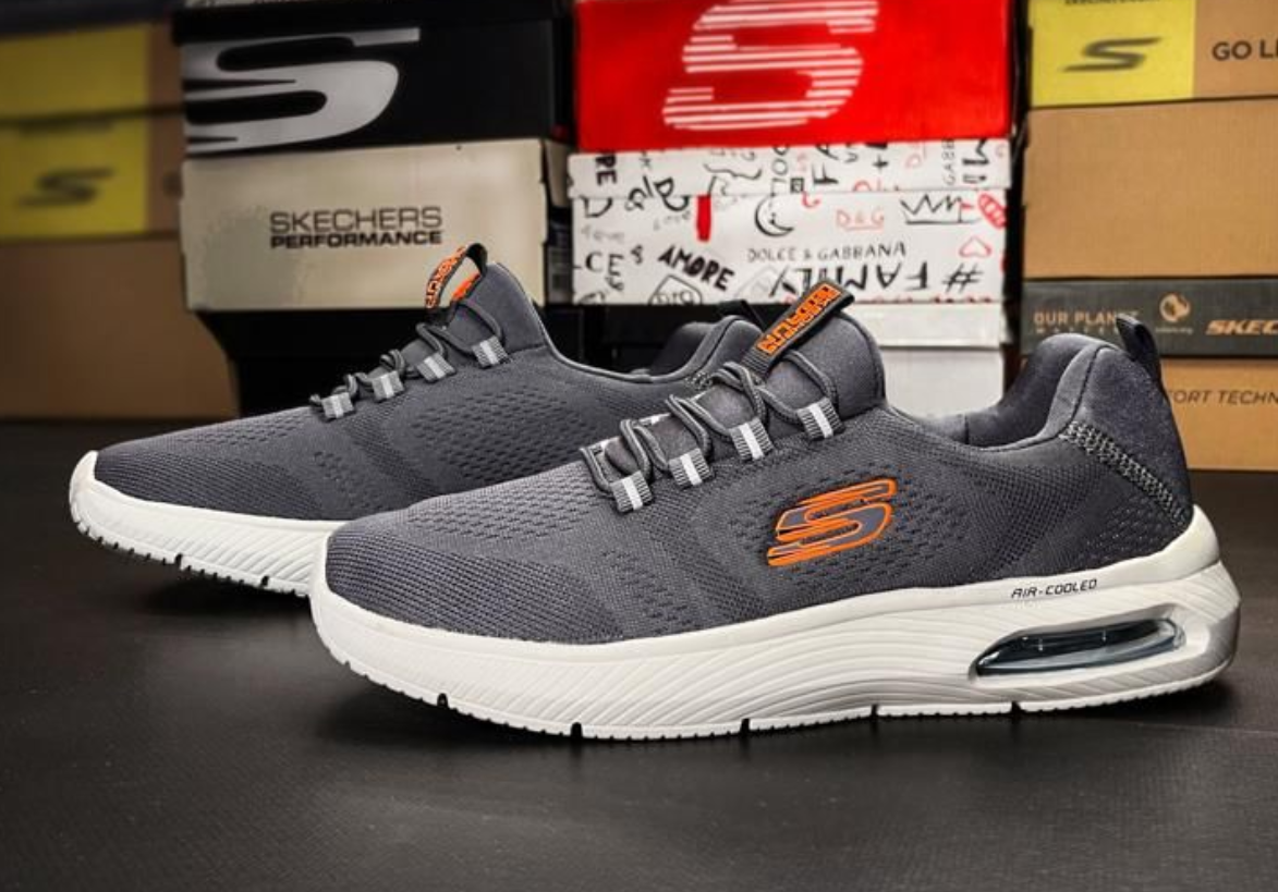 Tenis skechers original para hombre color gris Comprar tienda onlineshoppingcenterg Colombia centro de compras en linea